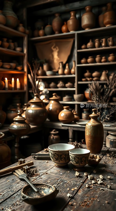 陶艺工坊静谧之美