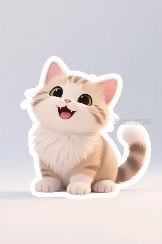 卡通猫咪形象