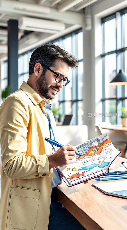 创意工作坊设计师灵感迸发时刻