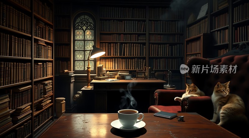 书房里的温暖时光