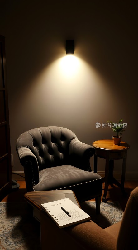 温馨角落舒适阅读时光