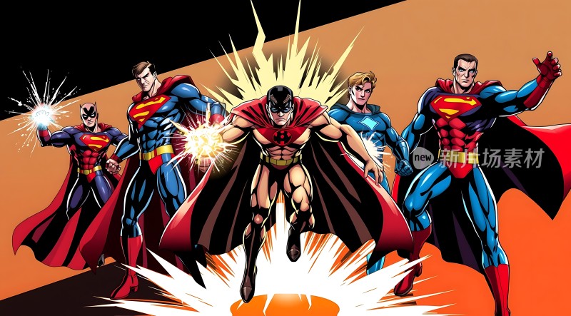 正义联盟集结超级英雄齐力出击！