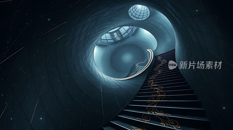 通往星空的螺旋楼梯
