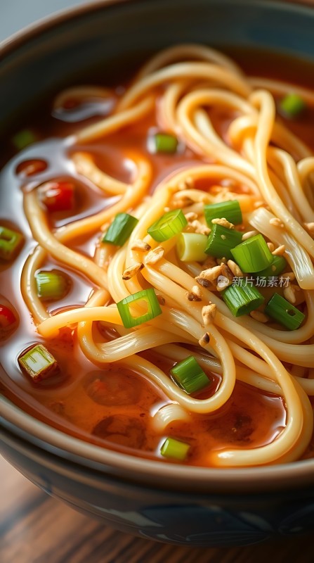 热腾腾的麻辣烫面