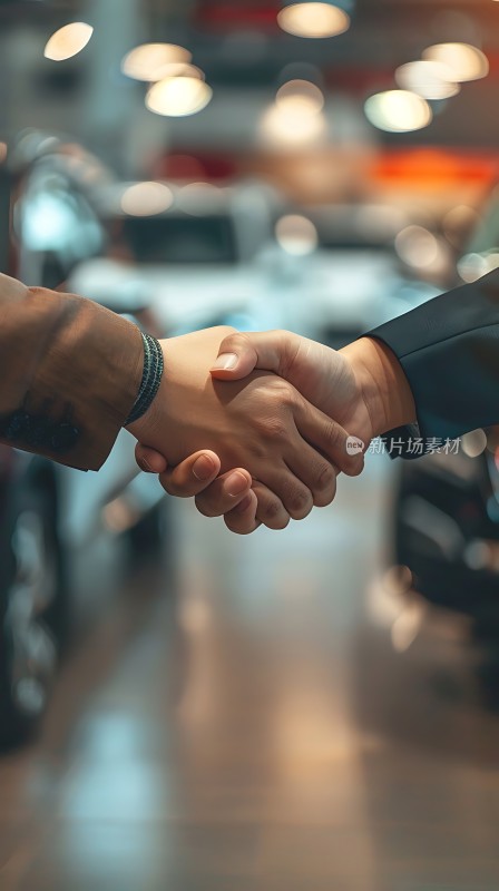 合作共赢握手共进