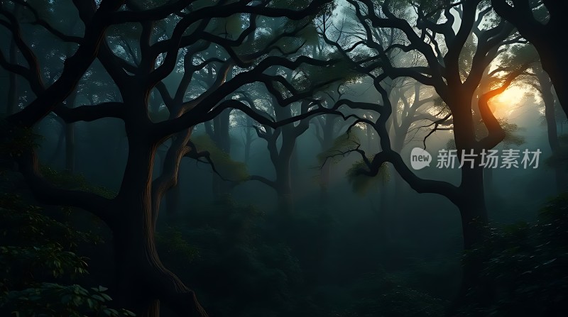 神秘森林秘境探秘