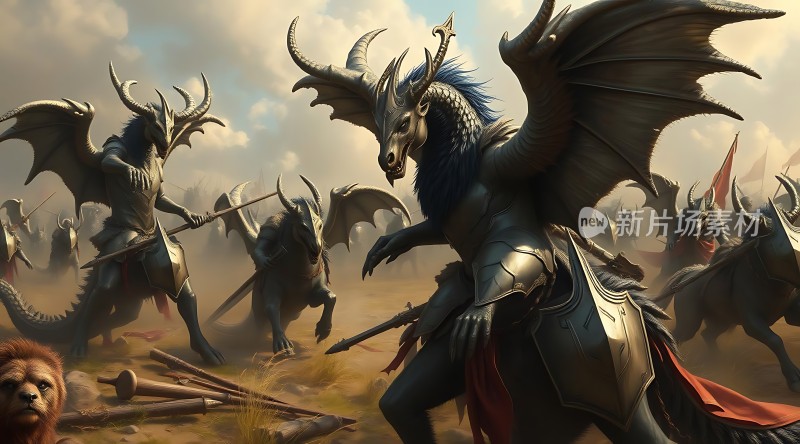 龙骑士激战沙场