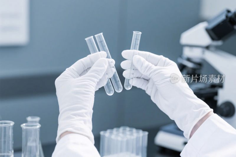 科学实验室实验场景