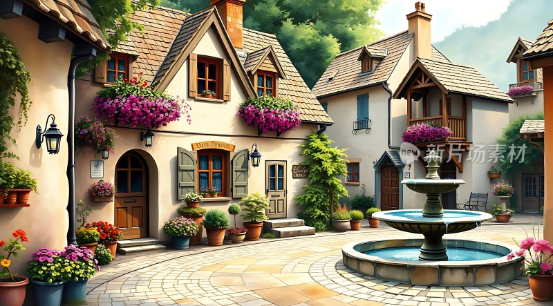 宁静小镇温馨家园