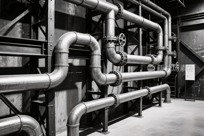 工业管道设施场景
