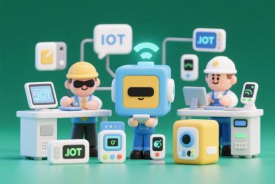 物联网科技插画场景 物联网科技插画场景