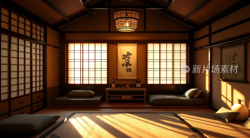 日式禅意卧室宁静与和谐之美