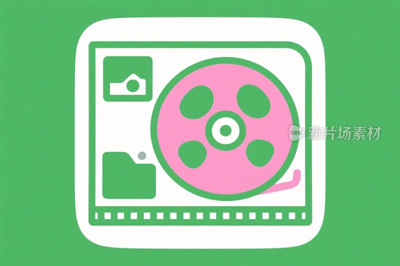 简约媒体播放器图标