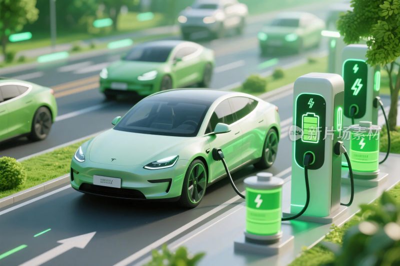 新能源汽车充电场景