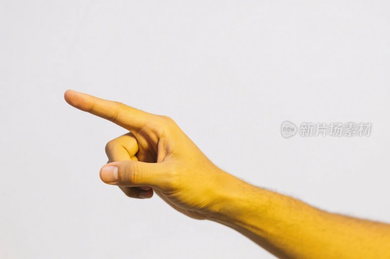 手部指动作摄影