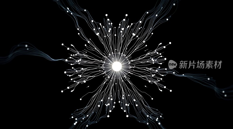 新片场素材科技之光