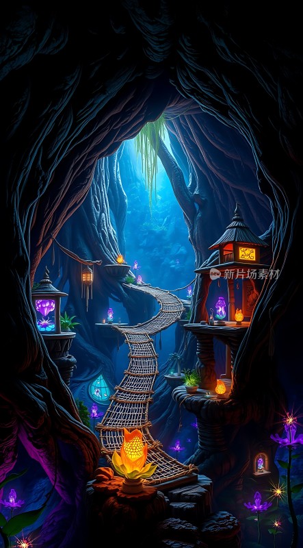 神秘洞穴秘境之旅