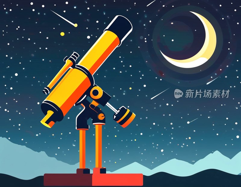 星标望远镜图