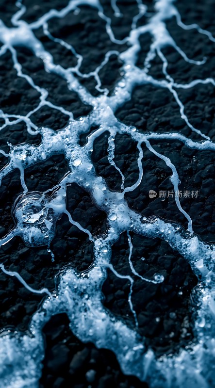 冰封世界晶莹剔透