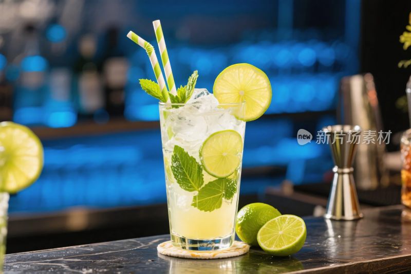 酒吧饮品展示图