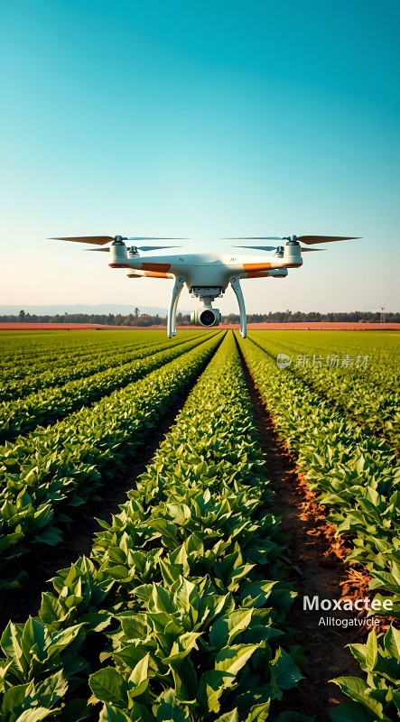 科技助力农业发展无人机巡田保丰收