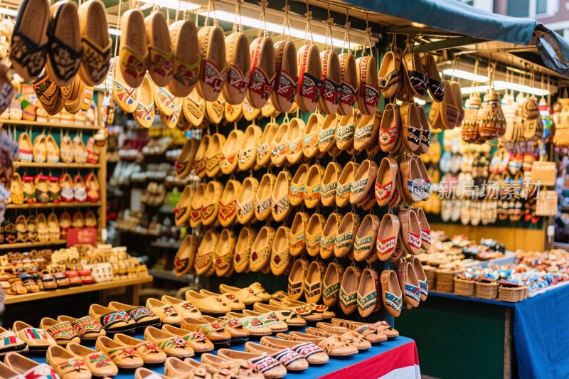 市集手工艺品售卖