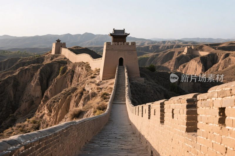 长城古建筑风景