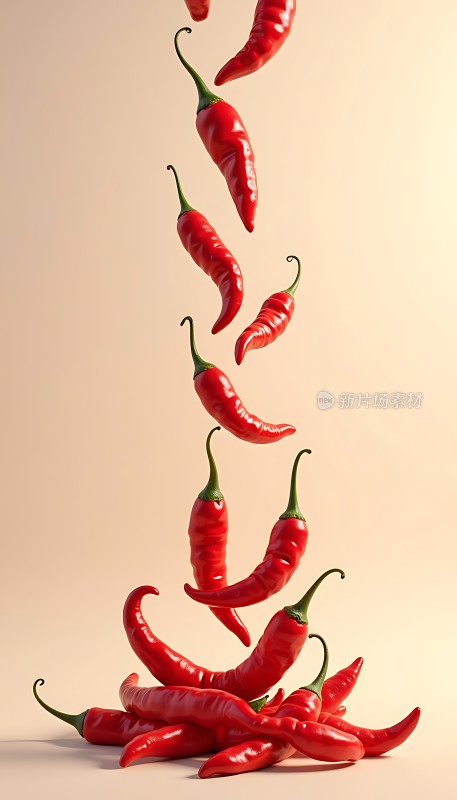 辣椒飞舞视觉盛宴！