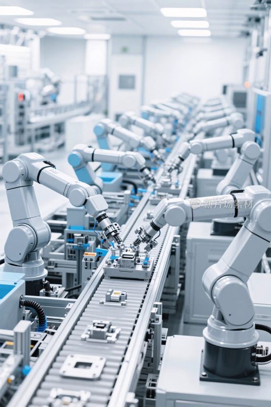 工业机械臂生产场景