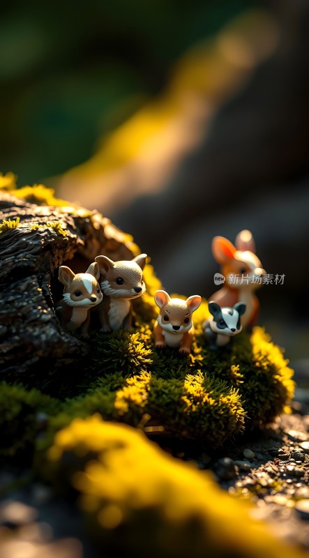 阳光下的狐狸家族