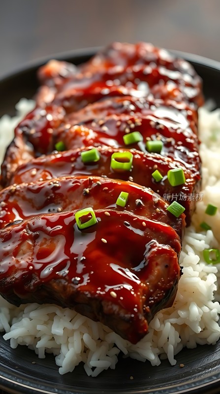 蜜汁排骨盖浇饭