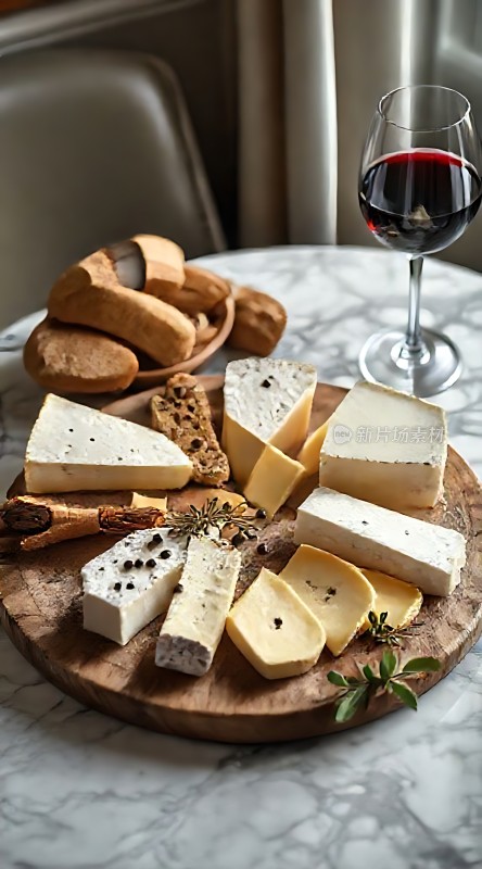 美酒奶酪拼盘