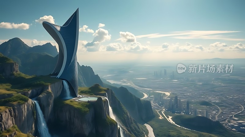 未来之城山水之间