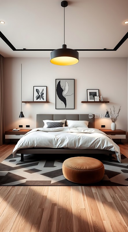 现代卧室设计简约风格温馨舒适