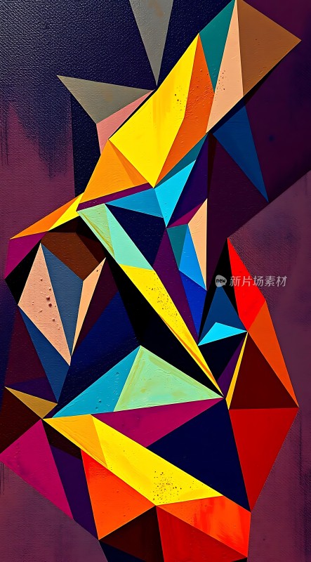 多彩几何艺术
