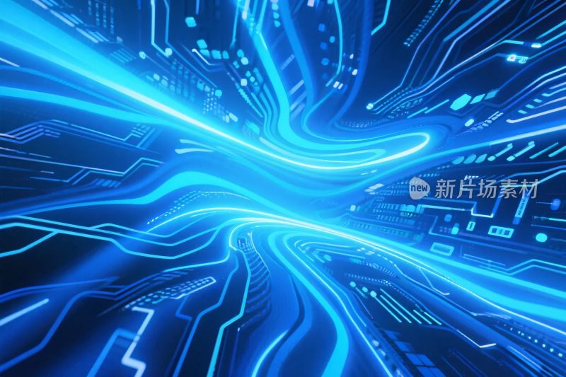 科技未来光轨画面