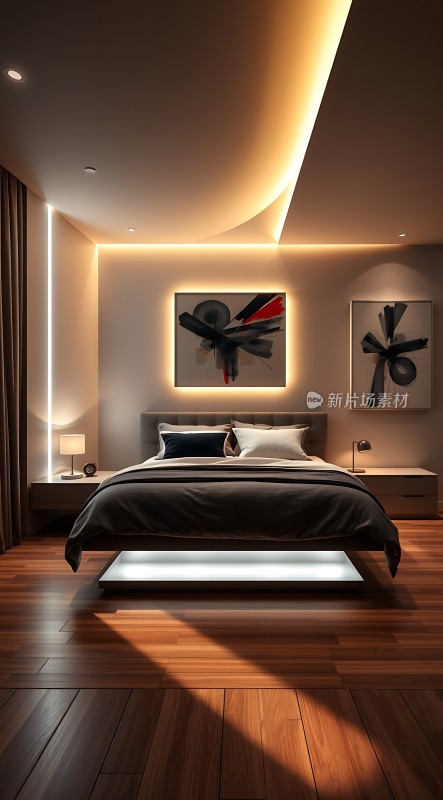 现代卧室设计简约风格温馨舒适