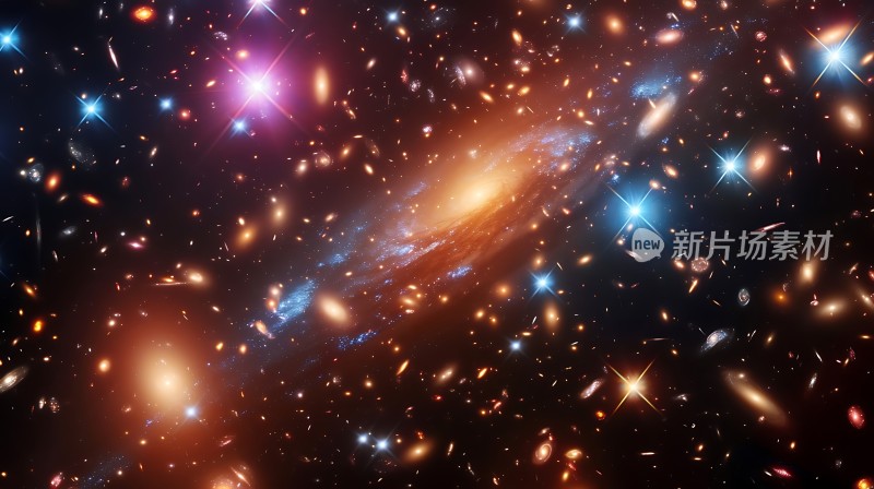 宇宙星河璀璨星海