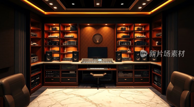 专业录音棚高端设备舒适环境音乐创作理想之地
