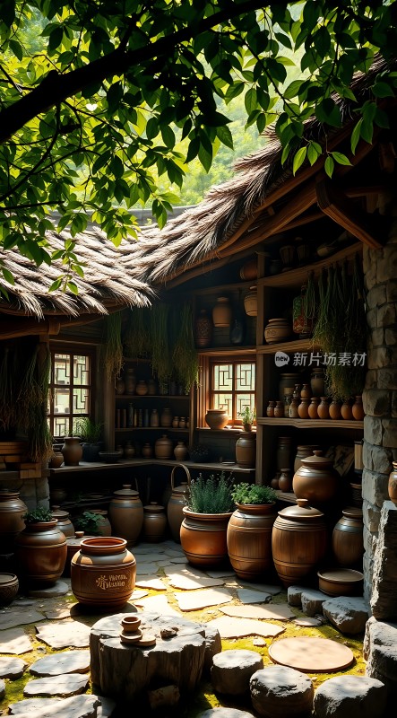 陶艺小院静谧时光