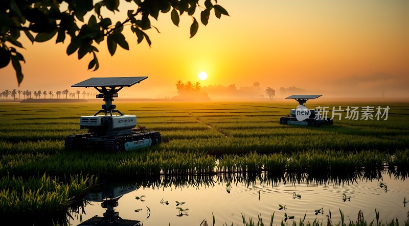 智能农业机器人绿色科技助力丰收