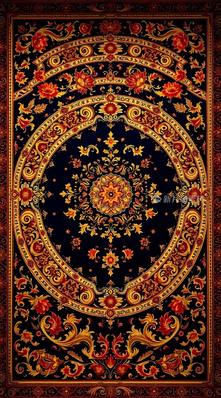 华丽地毯图案
