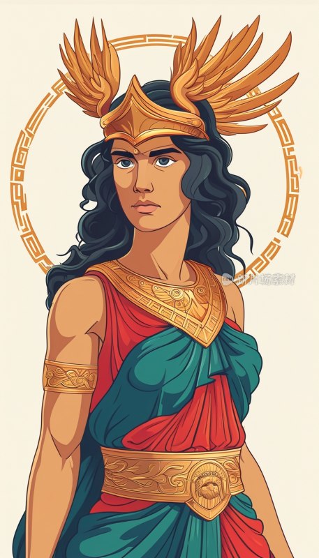 希腊神话女神图标