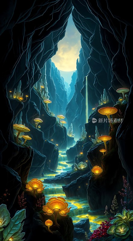 神秘洞穴秘境探险之旅