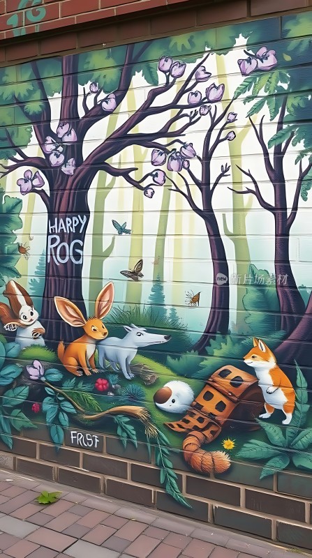 森林里的快乐动物们