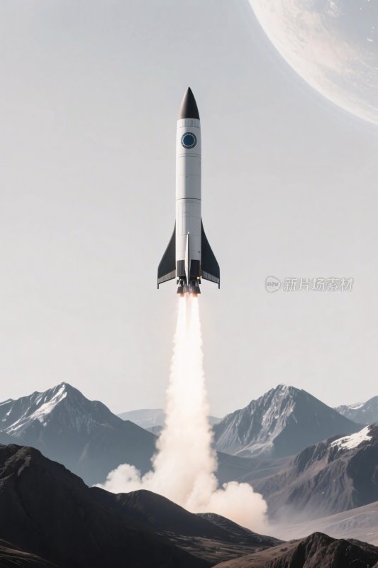 火箭发射场景