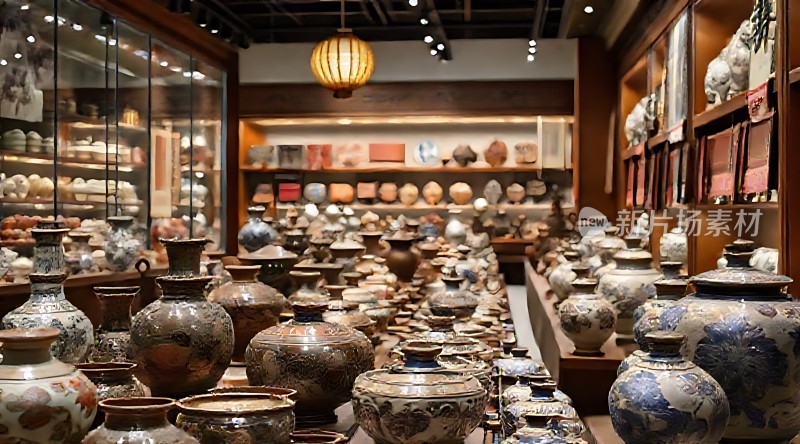 古韵陶瓷展精美瓷器荟萃