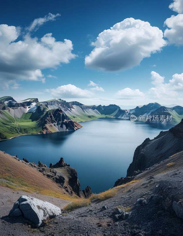 长白山天池胜景