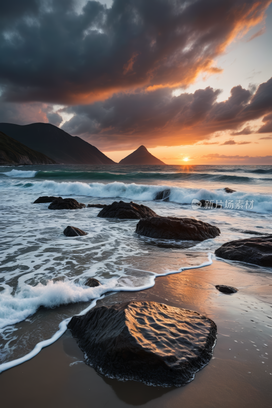 多云天气高清风景摄影图片