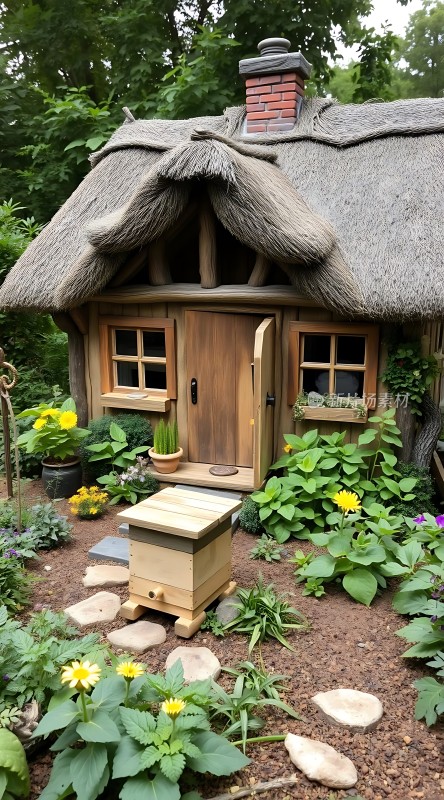 童话小屋自然风光温馨家园